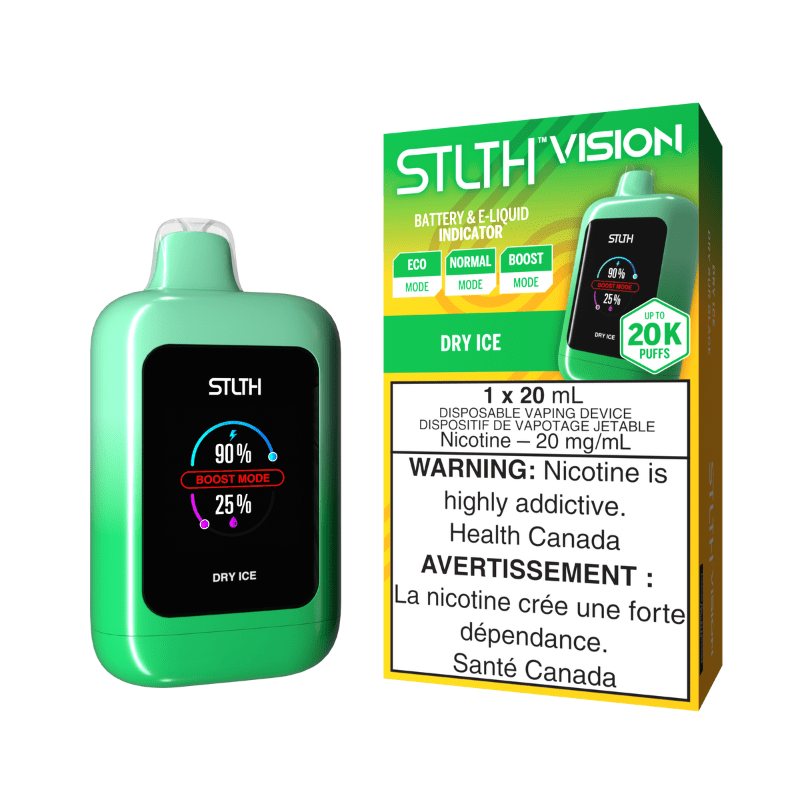 STLTH Vision (20K) Dry Ice Disposable Vape - DISPOSABLE - Mister Vapor
