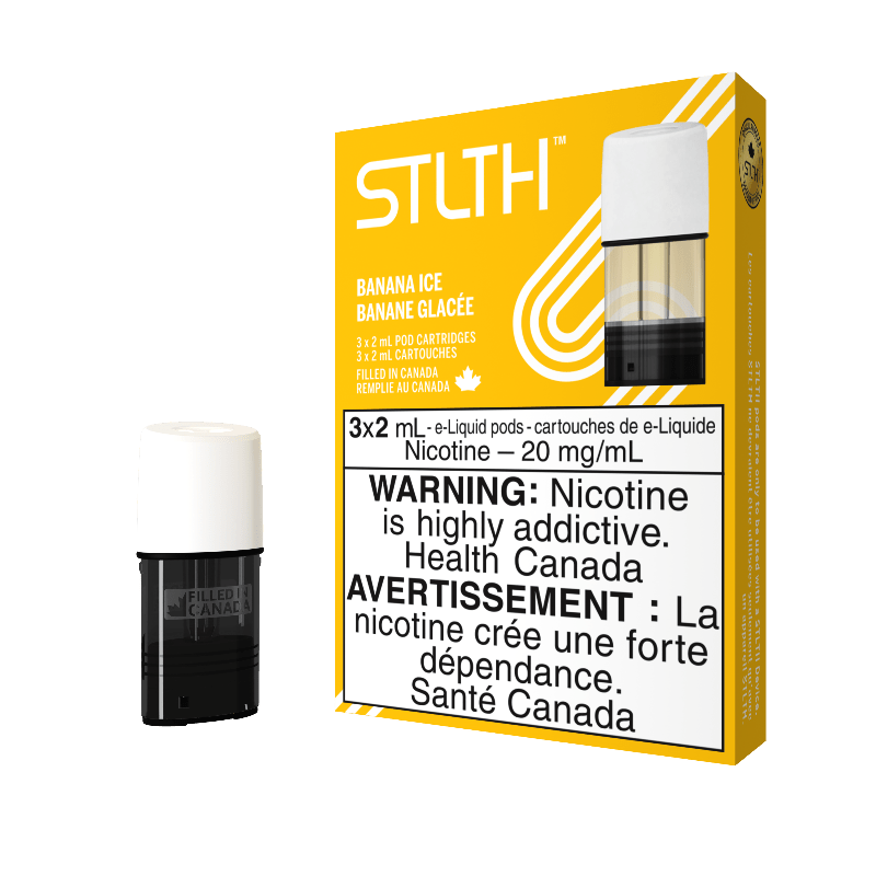 STLTH Banana Ice Pods (3 Pack) - Pods - Mister Vapor
