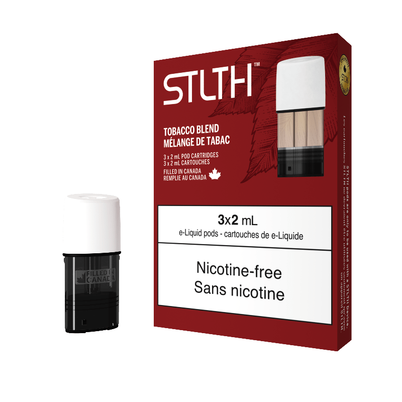 STLTH Nicotine Free Tobacco Blend Pods (3Pk) - Pods - Mister Vapor