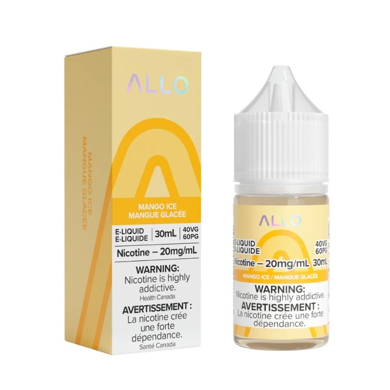 Allo E-Liquid Mango Ice - E-Liquid - Mister Vapor