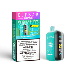 Elf Bar GH 20K Sour Pomegrante Disposable Vape - DISPOSABLE - Mister Vapor