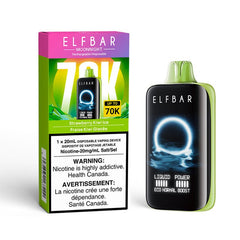 Elf Bar MoonNight Strawberry Kiwi Ice 70K Disposable Vape - DISPOSABLE - Mister Vapor