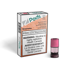 Z Pods Strawnana 2% Special Nic Blend