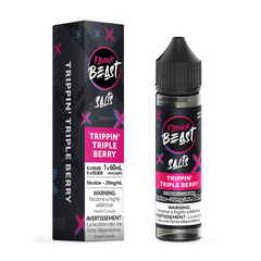Flavour Beast E-Liquid Trippin' Triple Berry Salt (30mL/60mL) - E-Liquid - Mister Vapor