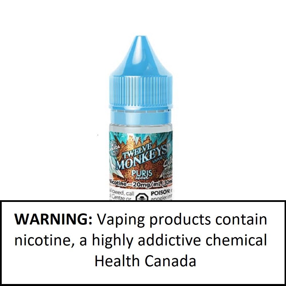 Twelve Monkeys Ice Age Salt Puris Iced - E-Liquid - Mister Vapor