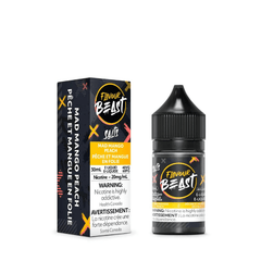 Flavour Beast E-Liquid Mad Mango Peach Salt (30mL/60mL) - E-Liquid - Mister Vapor