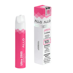 Allo Ultra 2500 Watermelon Ice 10MG Disposable - DISPOSABLE - Mister Vapor
