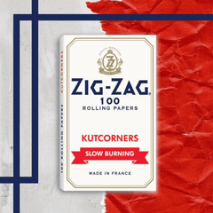 Zig Zag Kutcorners Slow Burning Rolling Papers - Herbal Vaporizer - Mister Vapor