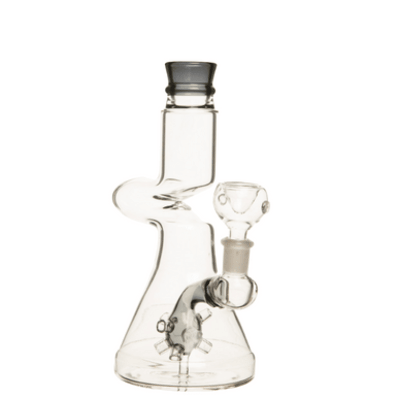8" Effex Ziggy Zig Zag Water Pipe - Herbal Vaporizer - Mister Vapor