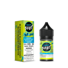 Flavour Beast E-Liquid Blessed Blueberry Mint Iced Salt - E-Liquid - Mister Vapor
