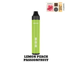 Icon Bar Lemon Peach Passionfruit Disposable Vape (2000 Puffs) - DISPOSABLE - Mister Vapor