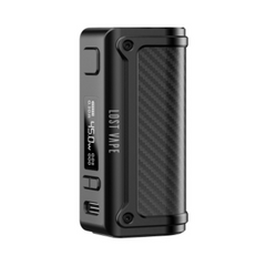 LOST VAPE THELEMA MINI 45W BOX MOD 1500mAH The Lost Vape Thelema Mini 45W Mod, a new generation of tank mods & pod mods with maximum 45W power. The cuter-mini size and built-in 1500mAh battery integrate harmony for satisfying a long-lasting vaping experience.