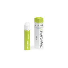 Allo Ultra 2500 Green Apple Disposable - DISPOSABLE - Mister Vapor