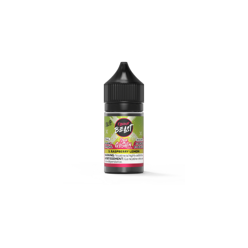 Flavour Beast Sour Gushin Series E-Liquid S. Raspberry Lemon Salt - E-Liquid - Mister Vapor