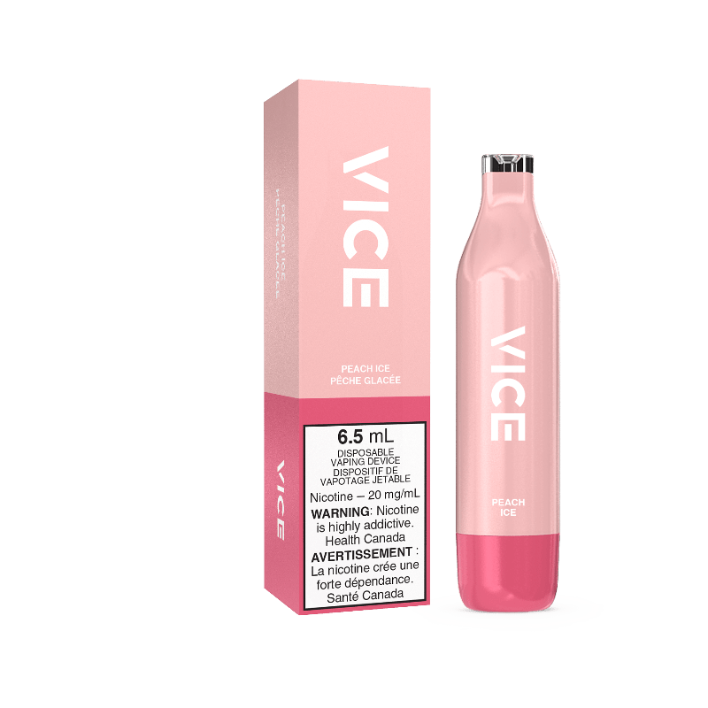 Vice 2500 Peach Ice Disposable - DISPOSABLE - Mister Vapor