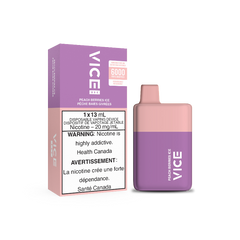 5 BUY AND GET 6TH FREE VICE BOX PEACH BERRIES ICE DISPOSABLE MISTER VAPOR CANADA Same-day delivery within the zone and express shipping GTA, Scarborough, Brampton, Etobicoke, Mississauga, Markham, Richmond Hill, Ottawa, Montreal, Nova Scotia, PEI, Vancouver, Vaughan, Toronto, York, North York, London, Kingston, Burlington, Hamilton, Quebec City, Halifax, St. John's, Fredericton, Ontario, Laval, Levis, Brossard, Sudbury, Trois-Rivieres, Sherbrooke, Barrie, Orillia, Winnipeg, Alberta, B.C AND U.S.A