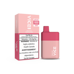 Vice Box Peach Ice Disposable Vape Rechargable (6000 Puff) - DISPOSABLE - Mister Vapor