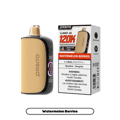 Orbito Lumo Ai 10mg Disposable Vape - Watermelon Berries, 120k Puffs - DISPOSABLE - Mister Vapor