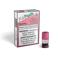 Z Pods Watermelon 2% Special Nic Blend - Pods - Mister Vapor