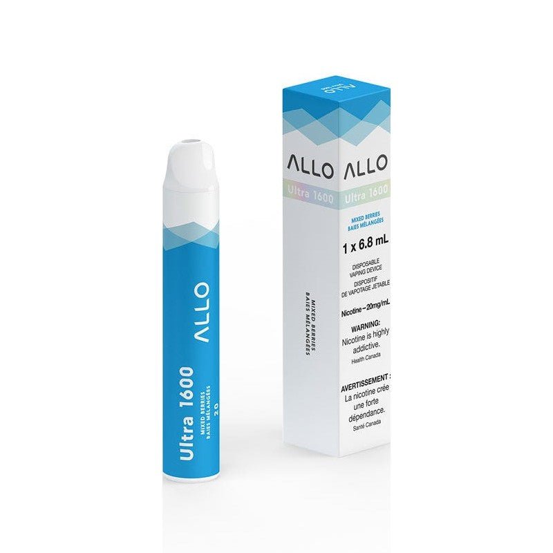 Allo Ultra 1600 Mixed Berries - DISPOSABLE - Mister Vapor