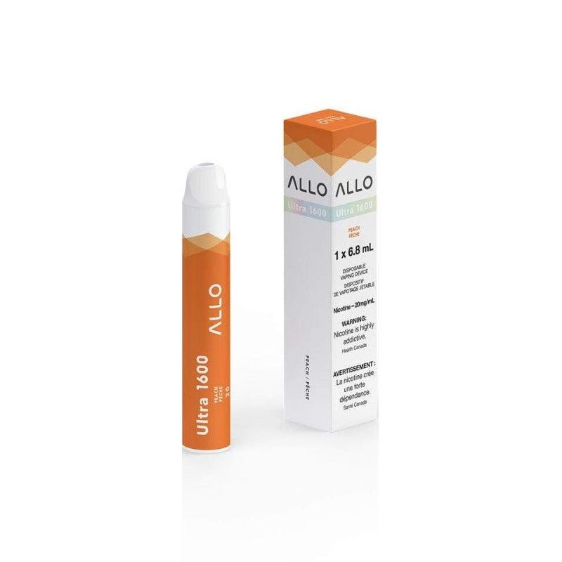 Allo Ultra 1600 Peach - DISPOSABLE - Mister Vapor