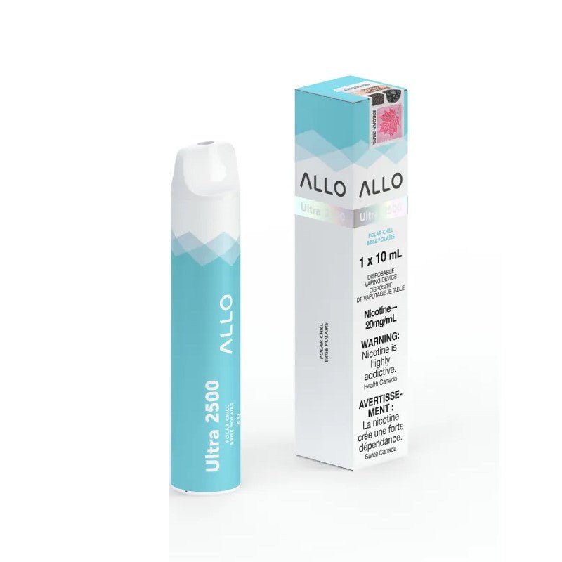 Allo Ultra 2500 Polar Chill Disposable - DISPOSABLE - Mister Vapor