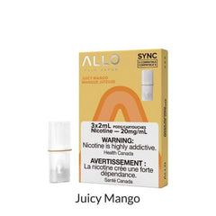 Allo Sync Juicy Mango (3Pk) (S-Compatible) - Pods - Mister Vapor