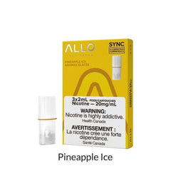 Allo Sync Pineapple Ice (3Pk) (S-Compatible) - Pods - Mister Vapor