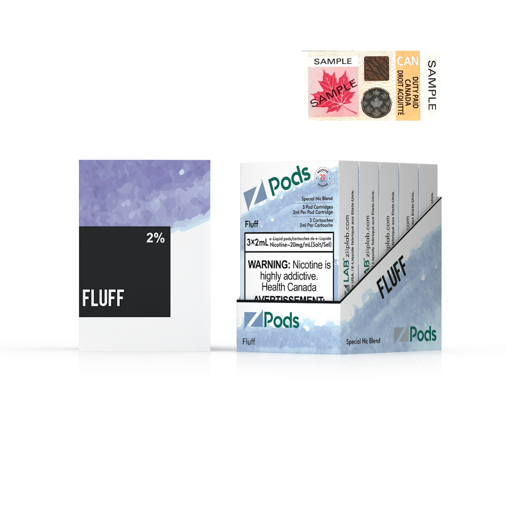 Available NOW!!! Z Labs introduces the newest 2% supreme nic hybrid S-Compatible Z Pods . Since Canada has introduced a nicotine-cap throughout the country Supreme is a blend of freebase and salt nicotine (Hybrid) for maximum throat hit Flavours: cotton treats Same-day delivery within the zone and express shipping Etobicoke, Mississauga, Toronto, York, North York, Burlington, Hamilton, Quebec City, Halifax, St. John's, Fredericton, Ontario, Winnipeg, Alberta and B.C