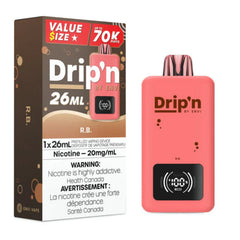 Drip'n 70k Value Series Disposable Vape - R.B. - DISPOSABLE - Mister Vapor