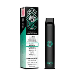 BUY ENVI APEX INTENSE MINT DISPOSABLE VAPE STICK AT MISTER VAPOR BEST VAPE STORE IN TORONTO, GTA ,HIGH PARK, JUNCTION, BLOOR WEST, BURLINGTON, NORTH YORK, YORK, ETOBICOKE,TORONTO, QUEBEC CITY,VANCOUVER, MONTREAL, CALGARY, OTTAWA, EDMONTON, WINNIPRG, VICTORIA, SASKATOON, REGINA, HALIFAX, ST.JOHN'S ,ONTARIO, FREDERICTON CANADA