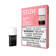 STLTH Strawberry Pods (3Pk) - Pods - Mister Vapor