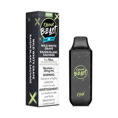 Flavour Beast Wild White Grape Iced Flow Disposable - DISPOSABLE - Mister Vapor