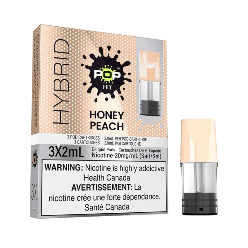 Pop Pods Honey Peach Hybrid 2% - Pods - Mister Vapor
