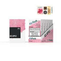 Z Pods Ice Apple 2% Special Nic Blend - Pods - Mister Vapor