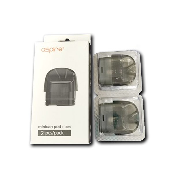 Aspire Minican Replacement Pod 3mL (2 Pack) (CRC) - Refillable Pods - Mister Vapor