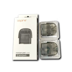 Aspire Minican Replacement Pod 3mL (2 Pack) (CRC) - Refillable Pods - Mister Vapor