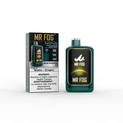 New Arrival! MR FOG NOVA blue razz rancher ice 36000 puffs disposable with 3 power modes and adjustable air flow. Buy now at MV TORONTO