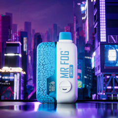 Nicotine Free Mr Fog Switch SW15000 Blue mist disposable vape! Adjustable Wattage and airflow ,power mode, Dual Mesh Coil, 15K puffs.