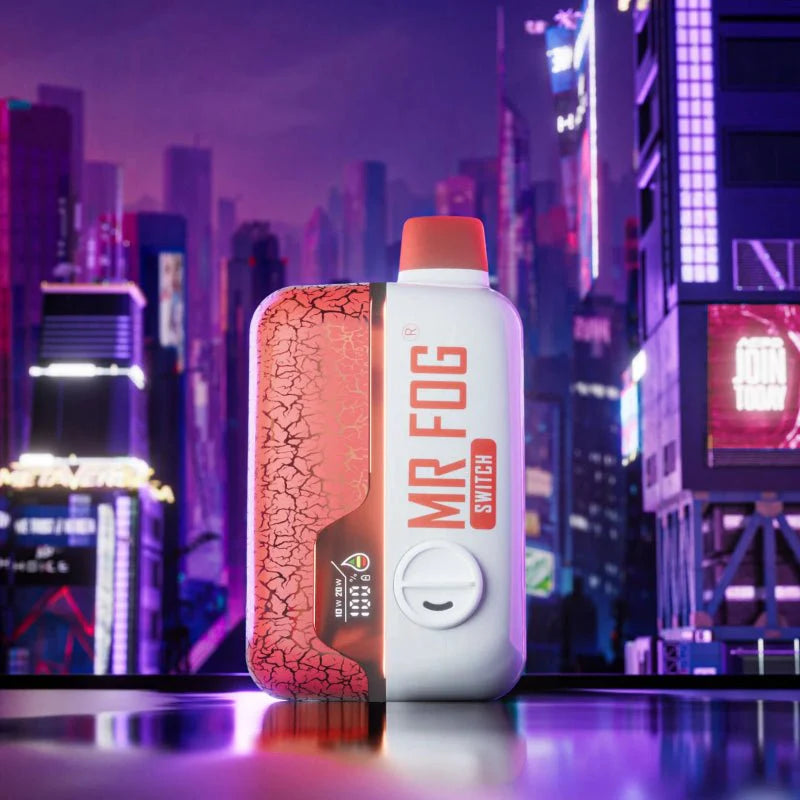 Mr Fog Switch Nicotine Free 15K Pink Fruit Ice Disposable Vape - DISPOSABLE - Mister Vapor