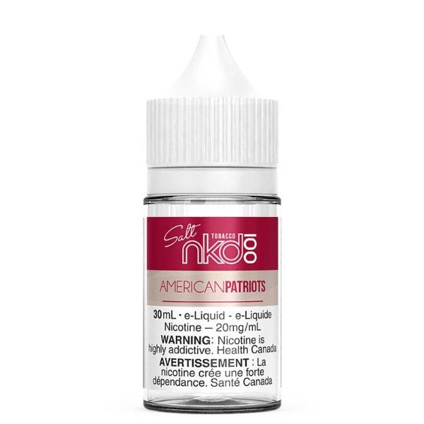 Naked100 Salt American Patriots - E-Liquid - Mister Vapor