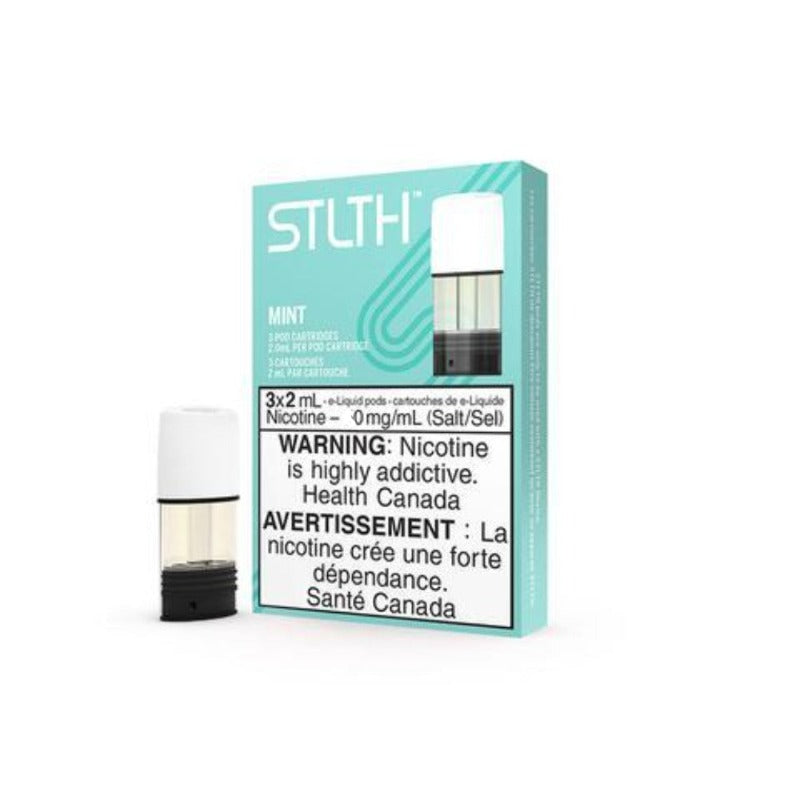 NICOTINE FREE STLTH POD PACK MINT at Mister vapor Newfoundland