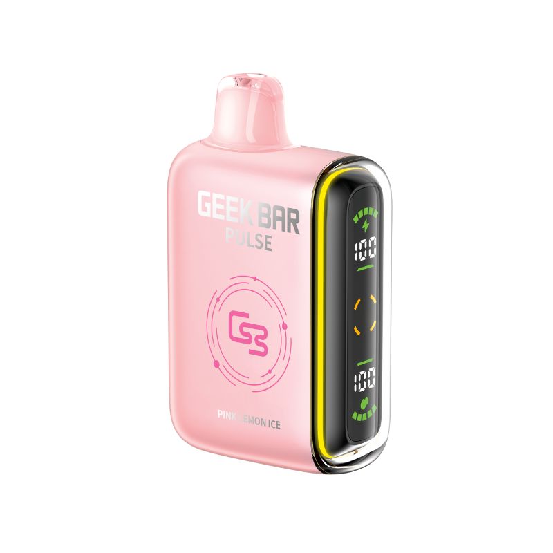 GEEK BAR PULSE PINK LEMON ICE DISPOSABLE VAPE (9000 PUFFs)