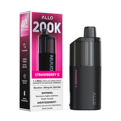 Allo NUUD 200k Disposable Vape - Strawberry G