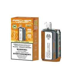 #1 RATED ARCHER VAPMOD 25k CLASSIC RED DISPOSABLE VAPE MISTER VAPOR CANADA, ONTARIO, QUEBEC, ALBERTA, MANITOBA, B.C PEI, NOVA SOCITA, HALIFAX