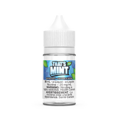 #1 THATS MINT MENTHOL BLAST SALT E-LIQUID AT MISTER VAPOR ONTARIO