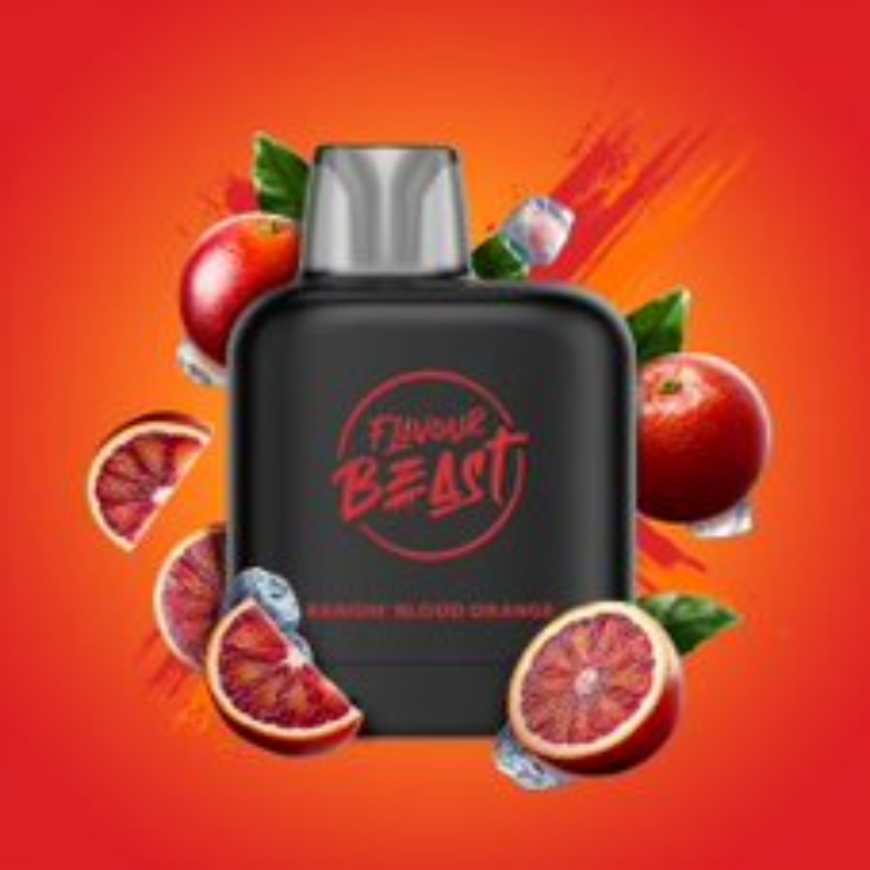 LEVEL X BANGIN' BLOOD ORANGE ICED FLAVOUR BEAST POD AT MISTER VAPOR SAME-DAY DELIVERY VAPE SHOP NEAR ME