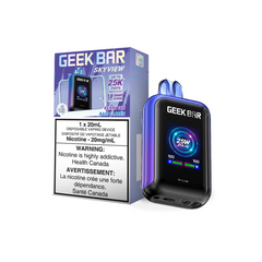 BERRY ICE GEEK BAR SKYVIEW 25K DISPOSABLE VAPE This tantalizing flavor captures the essence of ripe strawberries, juicy blueberries, and tangy raspberries, all wrapped in a frosty embrace.