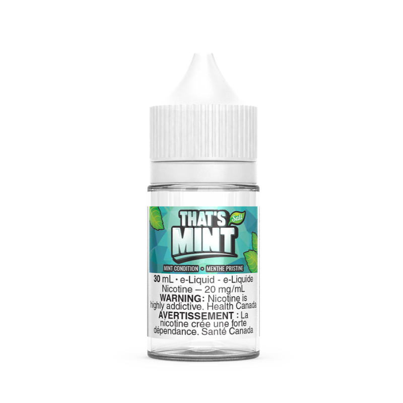 #2 RATED THATS MINT CONDITION SALT E-LIQUID at MISTER VAPOR ALBERTA, Etobicoke, Mississauga, Markham, Richmond Hill, Ottawa, Oshawa, Vaughan, Toronto, York, North York, Newmarket, Montreal