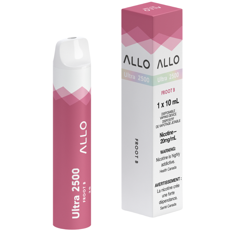 ALLO ULTRA 2500 FROOT B DISPOSABLE MISTER VAPOR